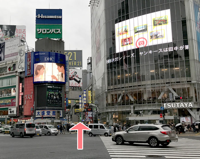 渋谷スクランブル交差点